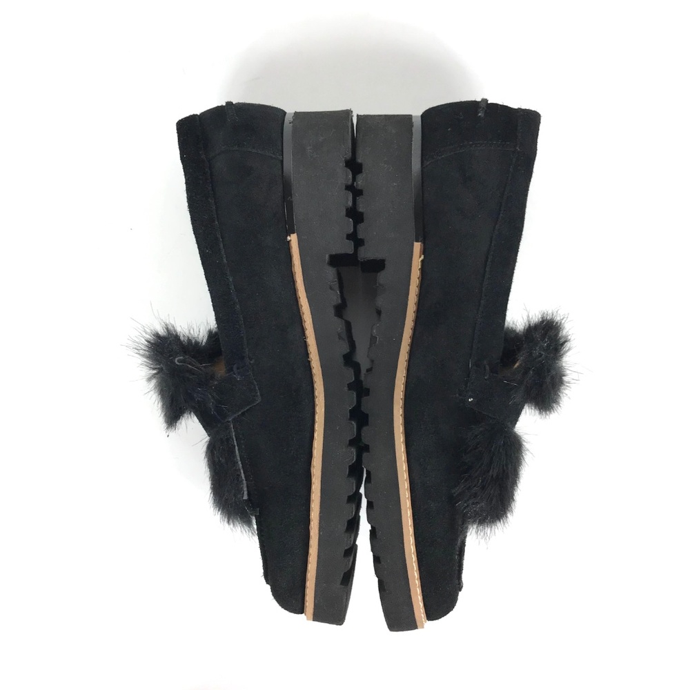 SOLD Franco Sarto Black Suede Cyrus Loafer - Picture 3 of 6